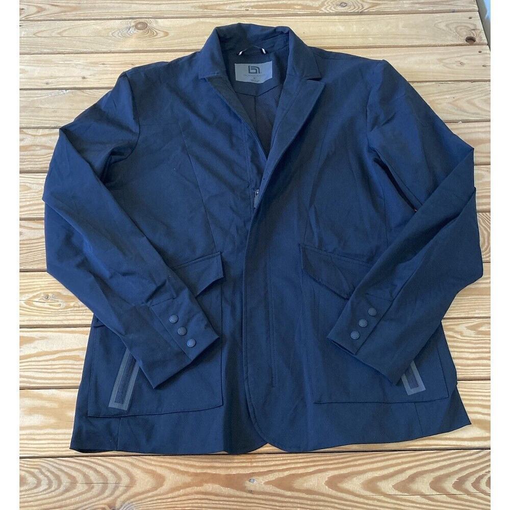 Blanc Noir Full Zip Jacket Size XL Men’s Black